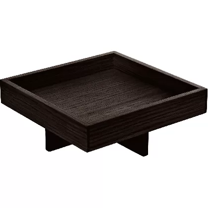 Playground Ananti Menage eckig Wenge 18x18cm auf Fuss 4cm