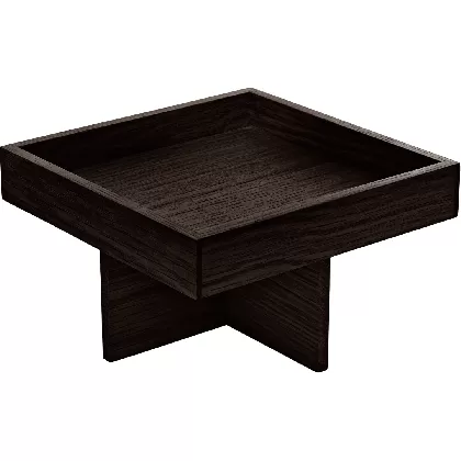 Playground Ananti Menage eckig Wenge 18x18cm auf Fuss 8cm