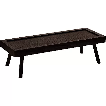 Playground Loft Präsenter Wenge 36x13cm auf Füssen 8cm