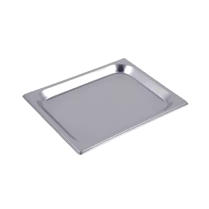 GN Blech 1/2 20 Edelstahl H2cm