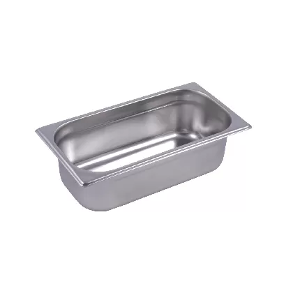 GN Behälter 1/3 Edelstahl H10cm gelocht