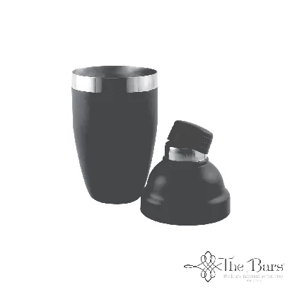 Cocktail Shaker 500ml schwarz matt