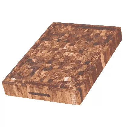 Butcher Block Schneidbrett mit Saftrille 51x35.5x6.4cm