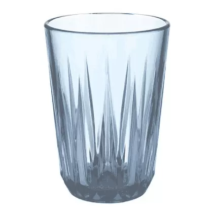 Trinkbecher Crystal blau D8cm H12.5cm, 300ml
