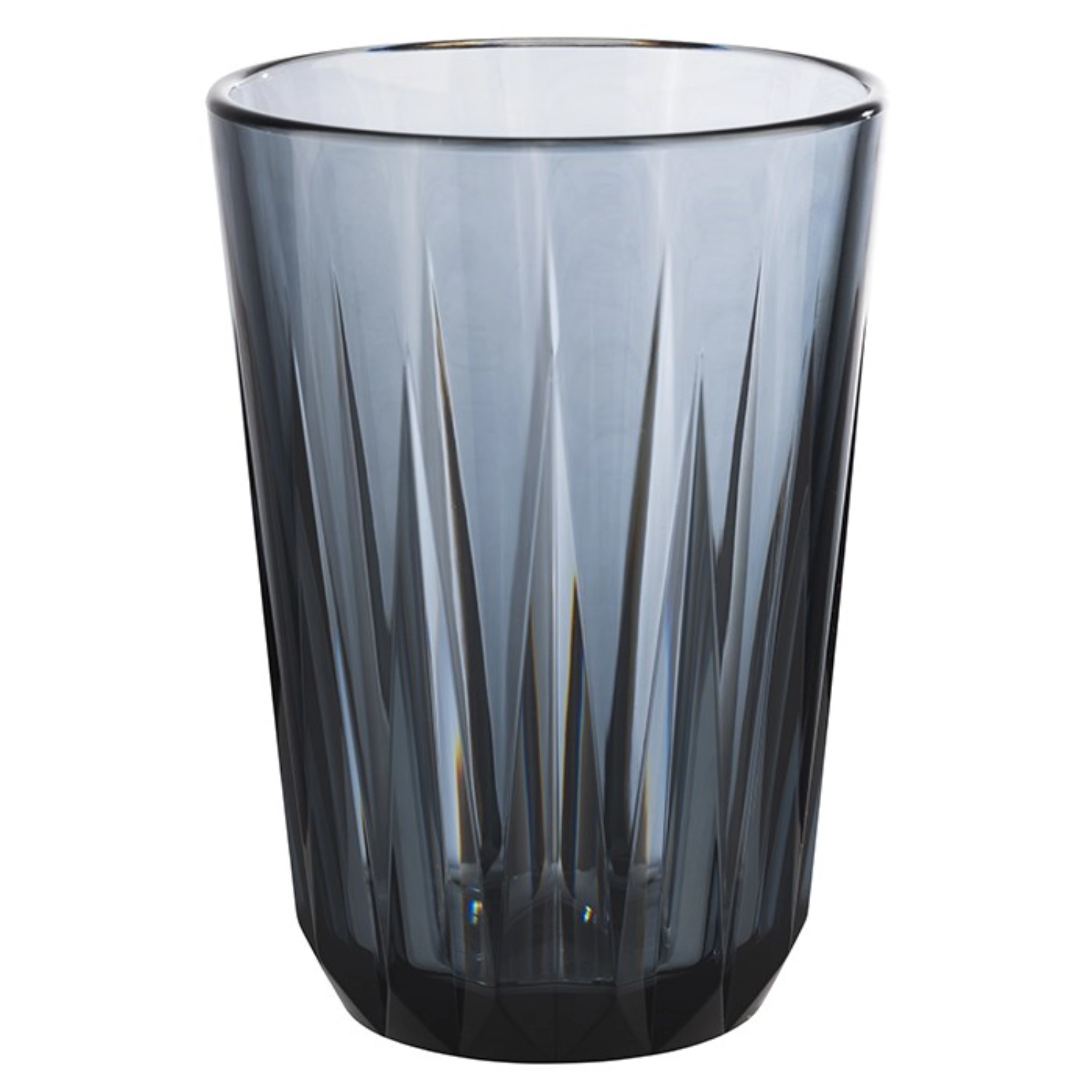 Trinkbecher Crystal grau D7cm H9.5cm, 150ml