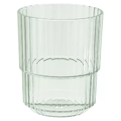 Trinkbecher Linea grün 3D8.5cm H10cm, 300ml