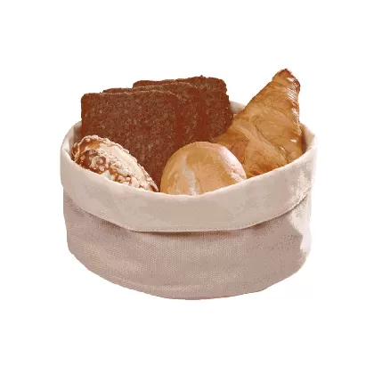 Brottasche, D20cm, H9cm, beige