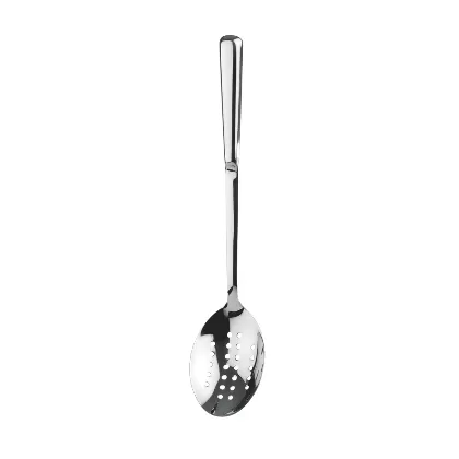 Servierlöffel perforiert L: 33cm, Löffelmass 7x4cm