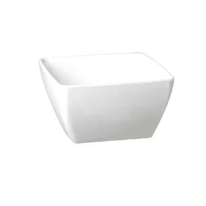 Schale PURE 25x25cm, H12cm, weiss