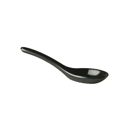 Fingerfood Löffel Hong Kong 13.5x4.5cm, schwarz