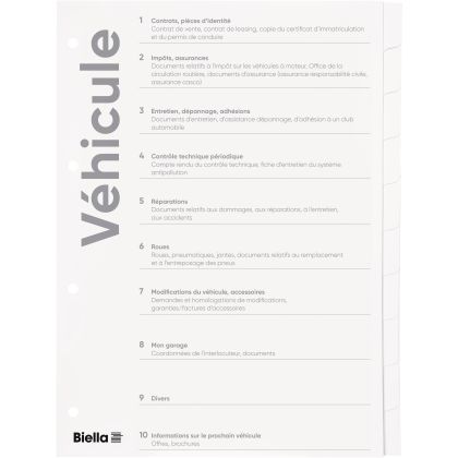 BIELLA    Register Karton Expert      A4