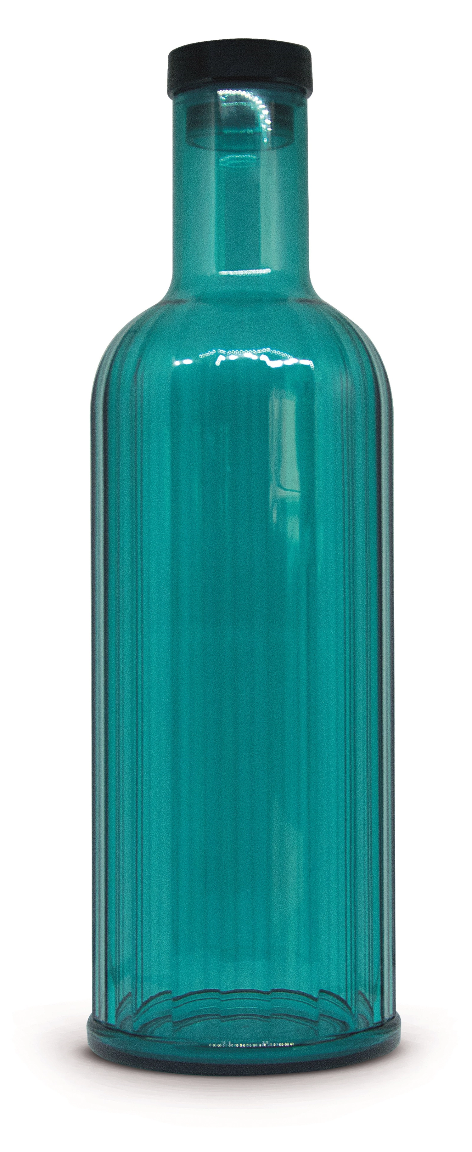 Flasche aus Acryl 1lt., türkis
