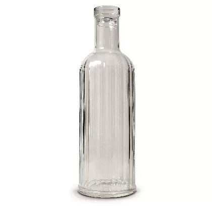 Flasche aus Acryl 1lt., transparent