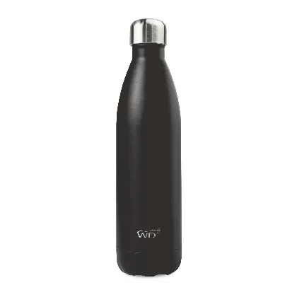 Isolierflaschen doppelw. 750ml, schwarz