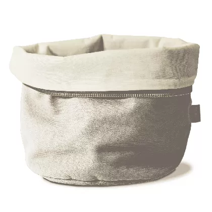 Brottasche aus Baumwolle 20cm beheizbar, beige
