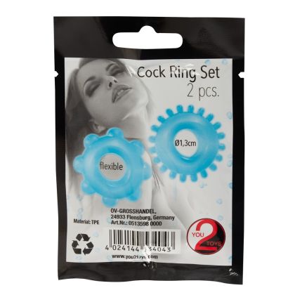 Cock ring set 2 pcs.