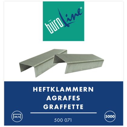 BÜROLINE  Heftklammern 24/6mm