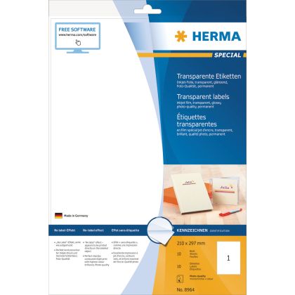 HERMA     Folienetiketten      210x297mm