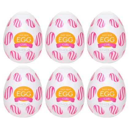 Tenga Egg Curl 6er