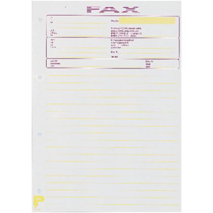 BÜROLINE  Telefax-Block D/F/I/E       A4