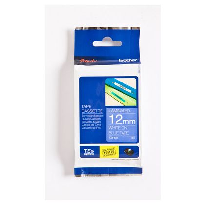 PTOUCH    Band, laminiert     weiss/blau