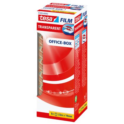 TESA      Klebeband transp.Box  33mx19mm