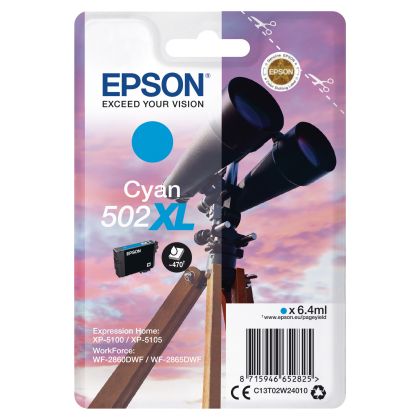 EPSON     Tintenpatrone 502XL       cyan