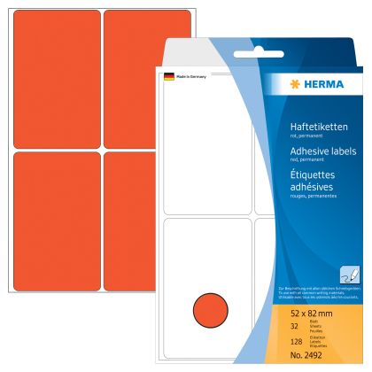 HERMA     Etiketten              52×82mm