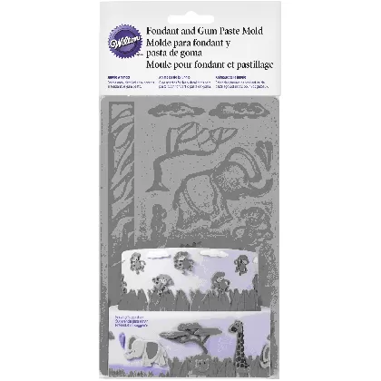 Fondant/Blütenpaste Form Dschungel Tiere