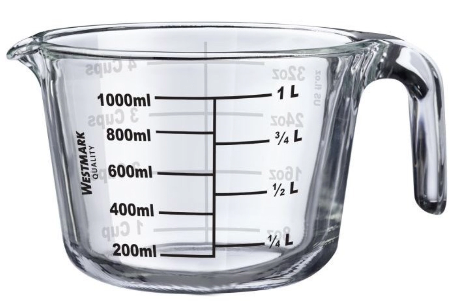 Messkanne, Borosilikatglas, 1 l