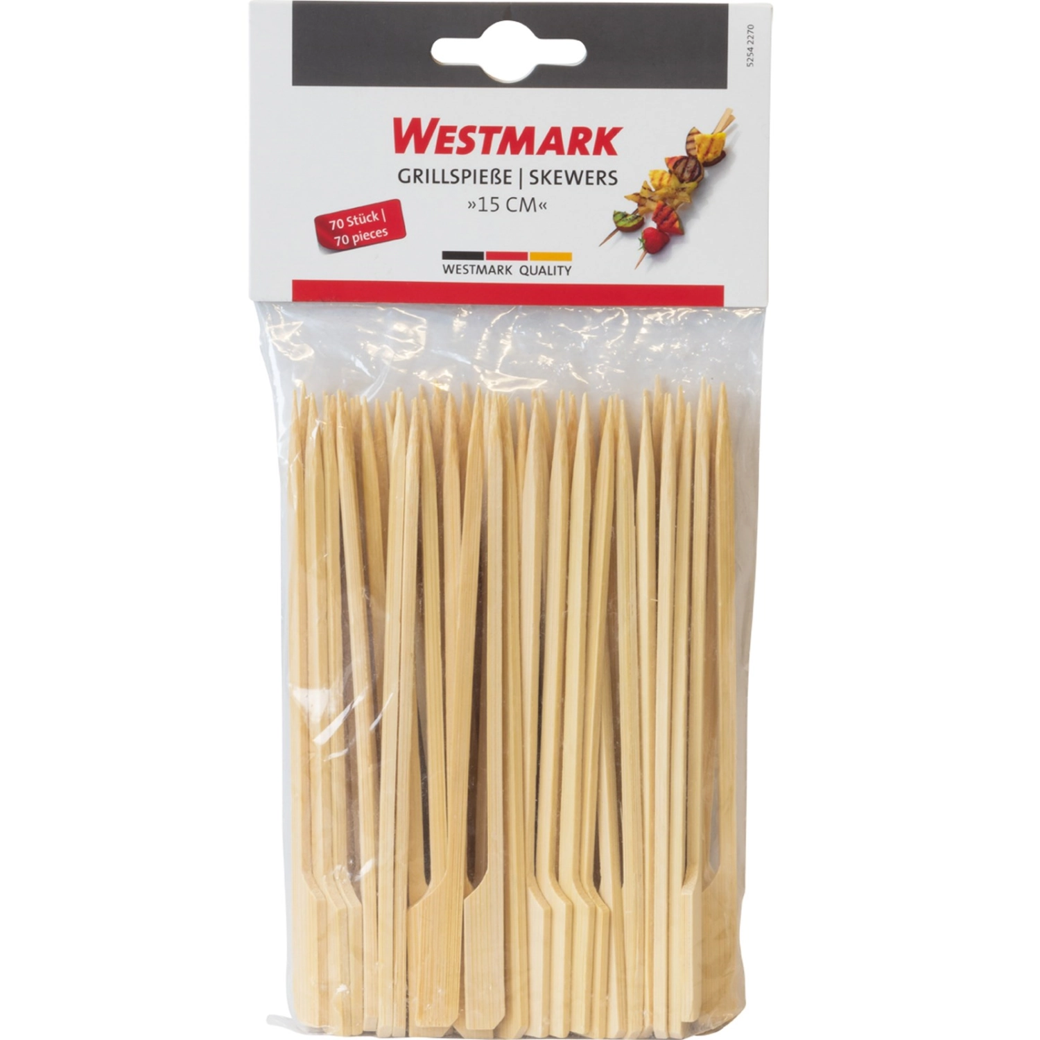 70 Fingerfood Sticks u. Grillspieße, 15cm