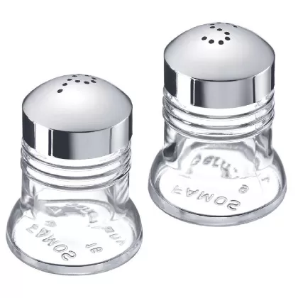2-tlg. Set Salz- und Pfefferstreuer Paris-Chrome