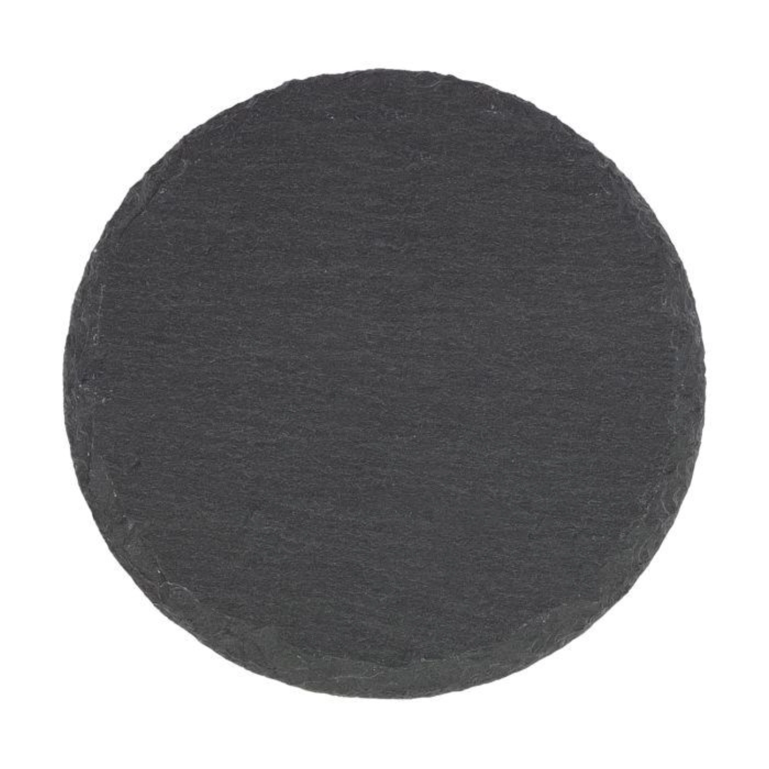 4er Set Naturschiefer-Untersetzer, rund, D10cm