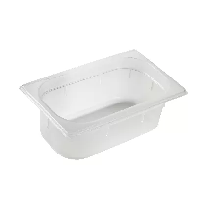 GN Behälter 1/4 Polypropylen H10cm semitransparent