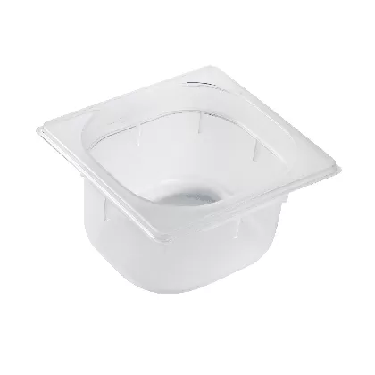 GN Behälter 1/6 Polypropylen H10cm semitransparent