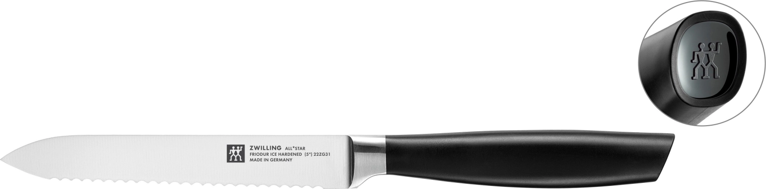 All Star Universalmesser 130, schwarz