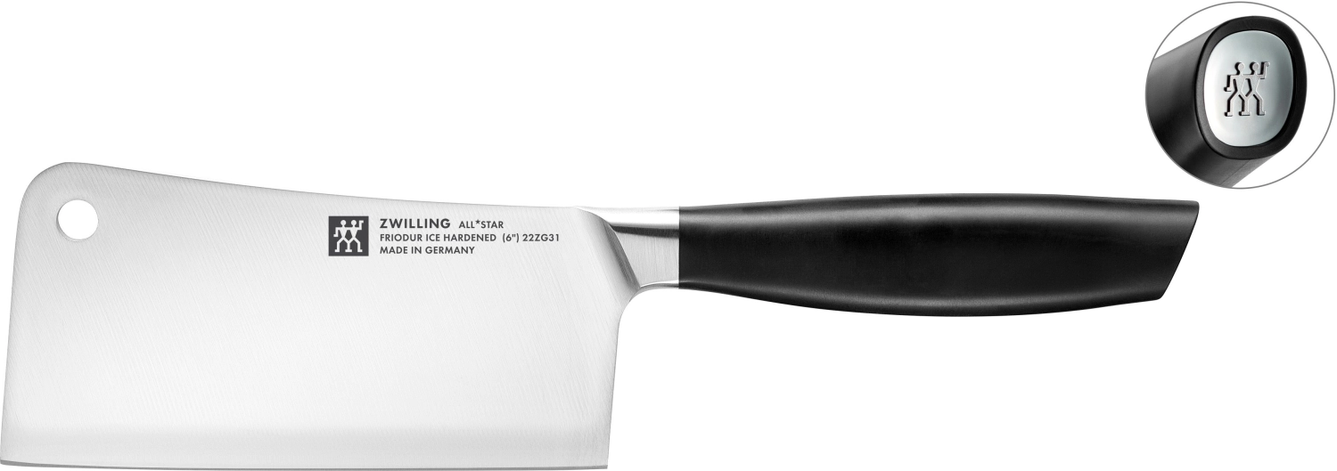 All Star Chin. Hackmesser 150 chrome-silber