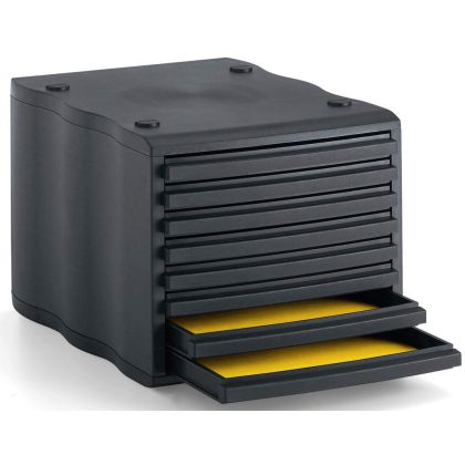 STYRO     Schubladenbox          schwarz