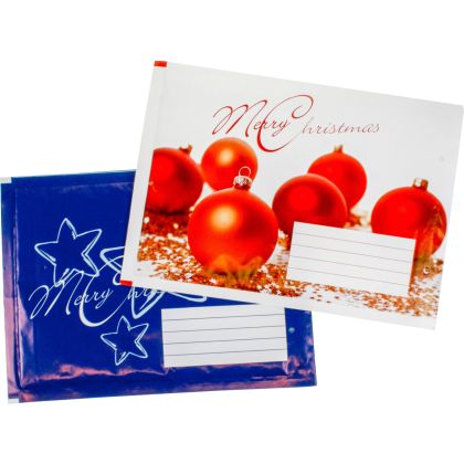 NEUTRAL   Luftpolstertaschen Christmas