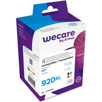 WECARE    Multipack 920XL rebuilt  CMYBK