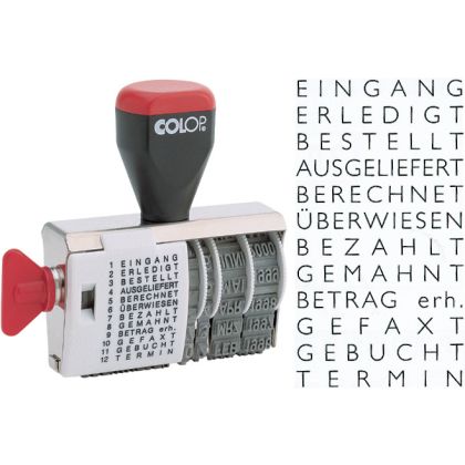 COLOP     Mehrtextstempel