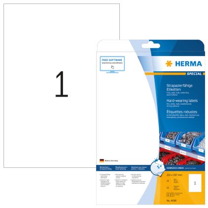 HERMA     Etiketten Special           A4