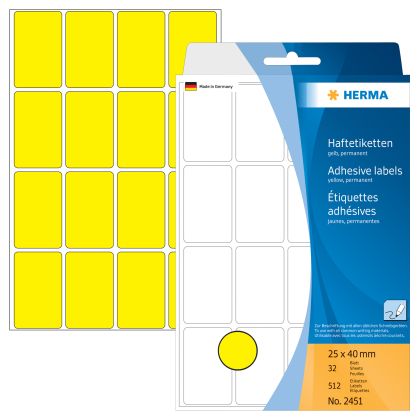 HERMA     Etiketten              25×40mm