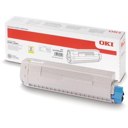 OKI       Toner                   yellow