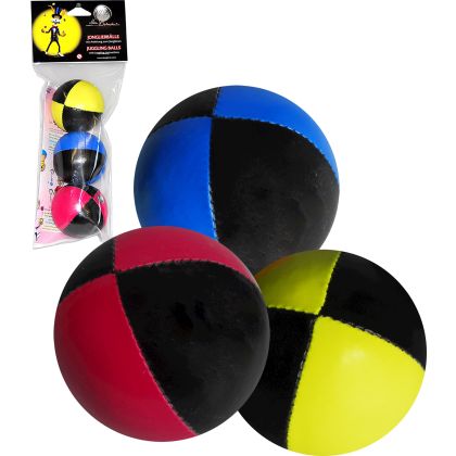 Jonglierball 2-farbig 3-er