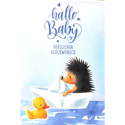 ABC       Glückwunschkarte          Igel