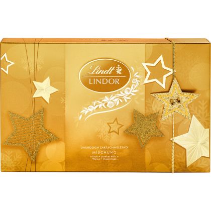 LINDT     Lindor Kugeln Stern Geschenk