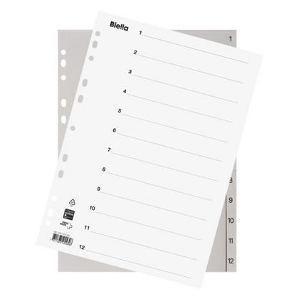 BIELLA    Register PP grau            A4