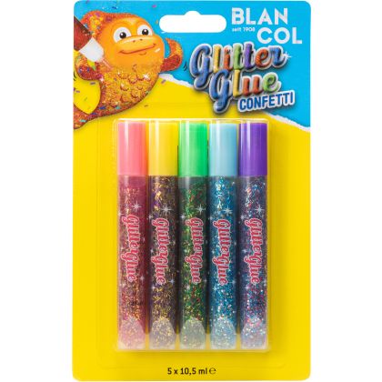 BLANCOL   Glitter Glue Pen      CONFETTI