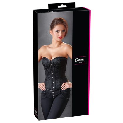 Corsage schwarz 2XL
